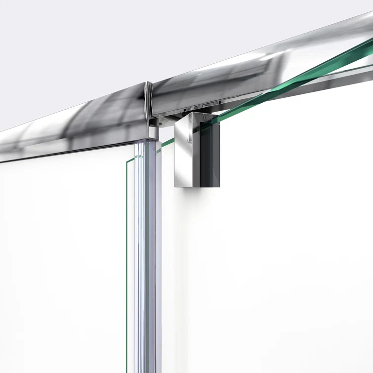 DreamLine Flex 36 in. D x 48 in. W x 74 3/4 in. H Semi-Frameless Shower Enclosure