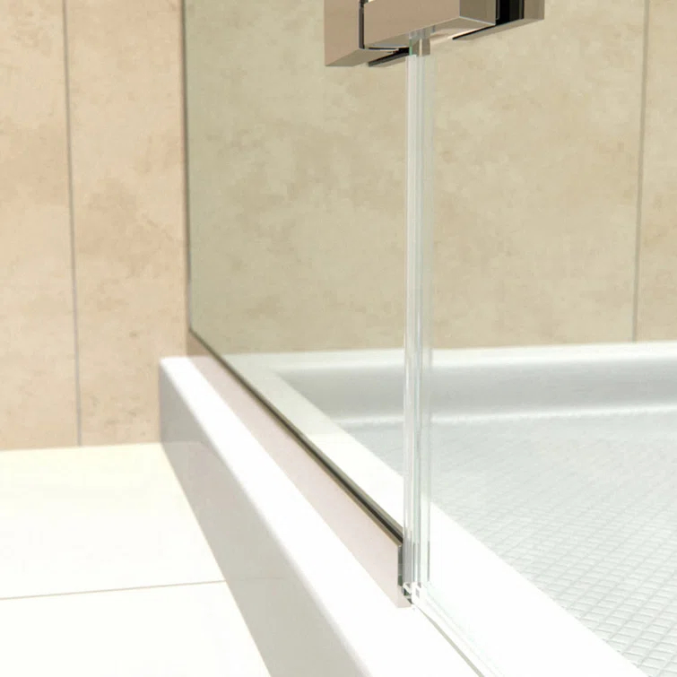 DreamLine Aqua Ultra 32 in. D x 60 in. W x 74 3/4 in. H Frameless Shower Door
