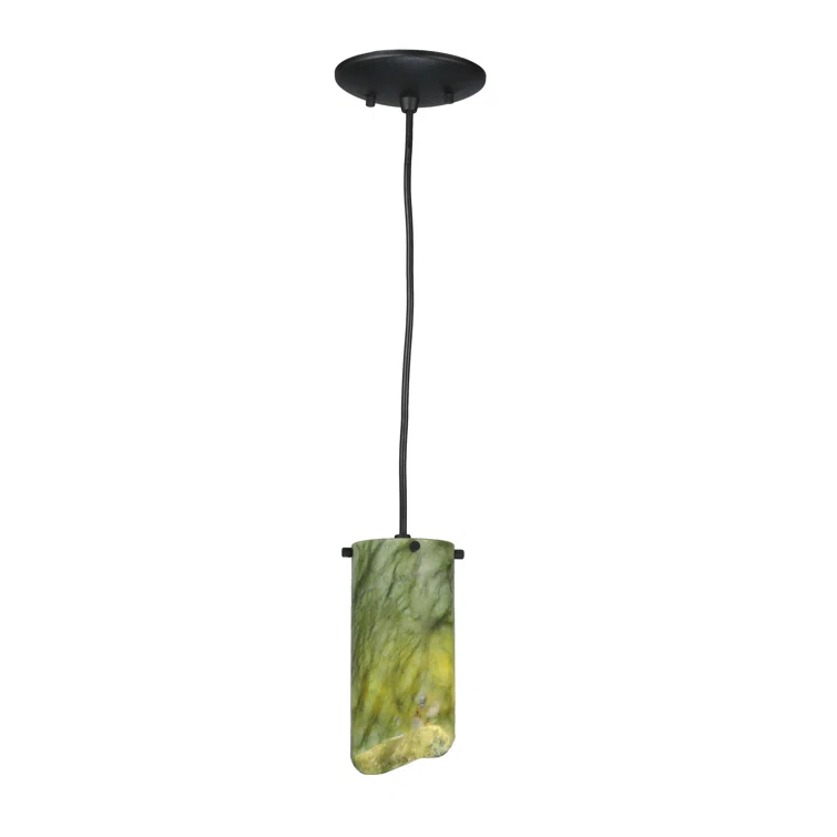 Rustic Lodge 1 - Light Black Single Pendant