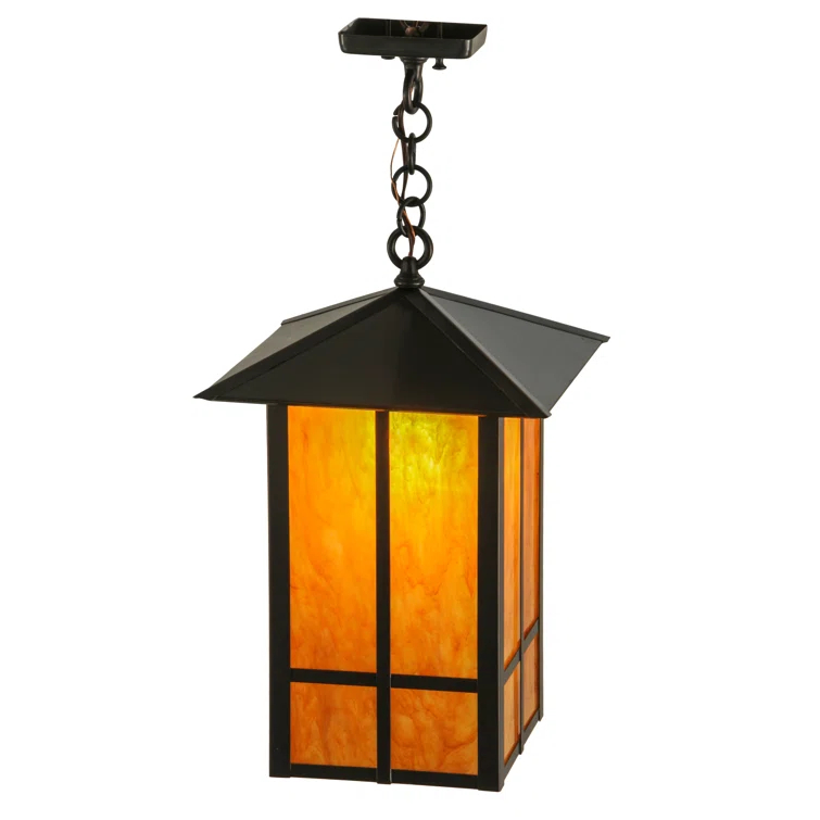 1 - Light Bronze Lantern Pendant