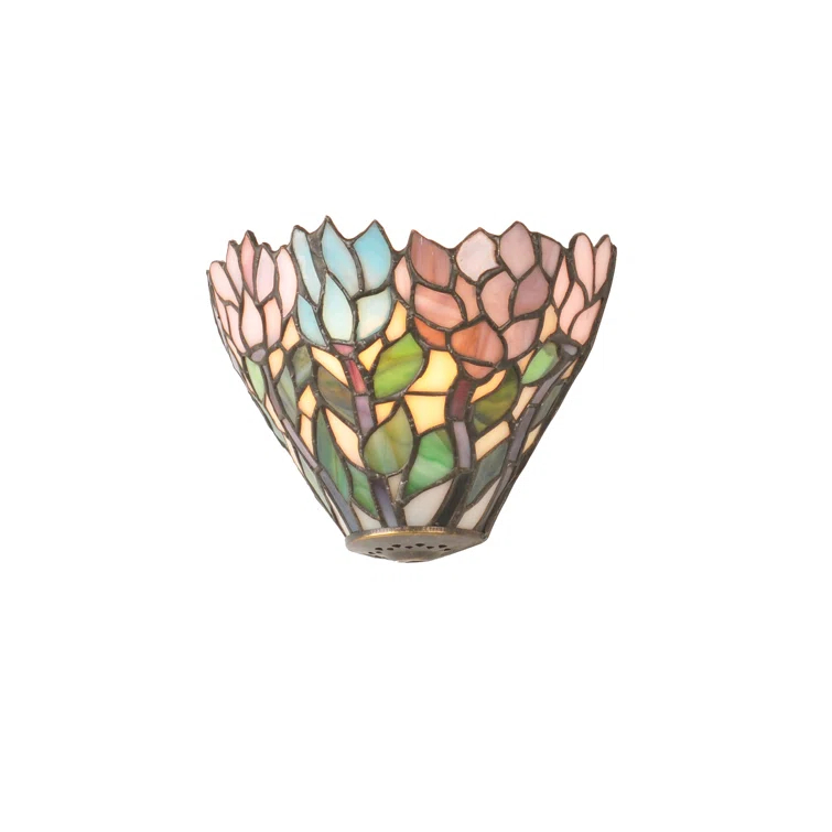 Meyda Tiffany & Stained Glass Glass Half Moon