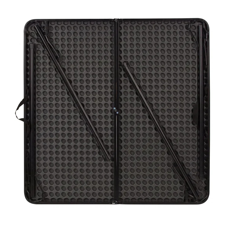 Noah 2.83' Square Plastic Folding Event Table with Carrying Handle by Flash Furniture