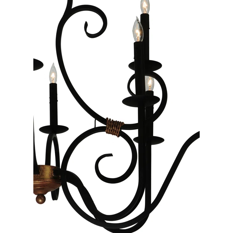 Clifton 10 - Light Tiered Chandelier