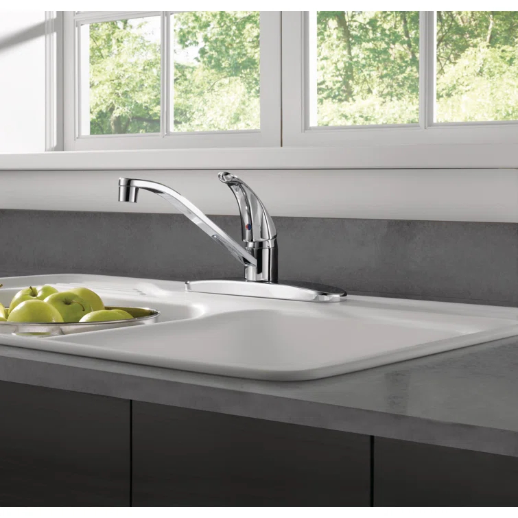 Core Single-Handle Kitchen Sink Faucet, 3-Hole Kitchen Faucet