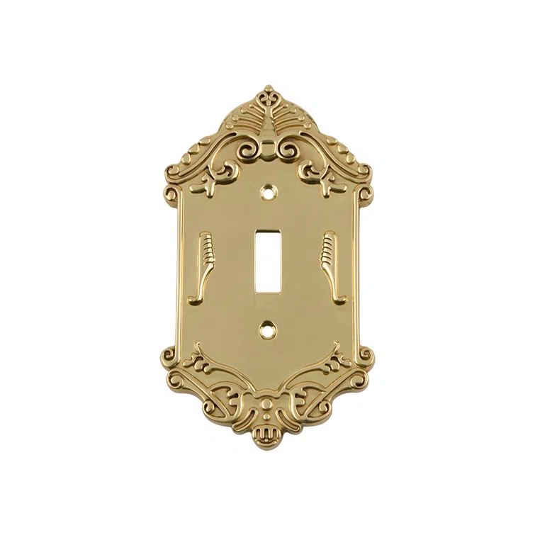 Victorian 1-Gang Toggle Light Switch Wall Plate