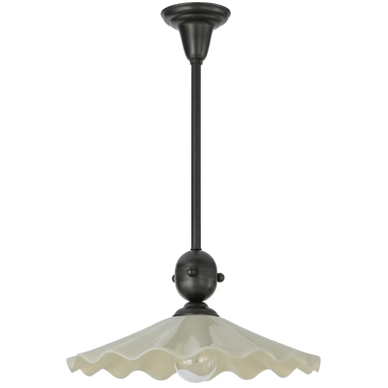 Metro Fusion 1 - Light Brown Single Pendant