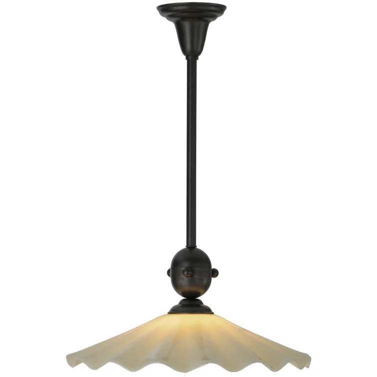 Metro Fusion 1 - Light Brown Single Pendant