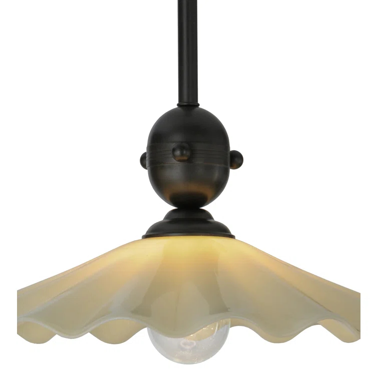 Metro Fusion 1 - Light Brown Single Pendant