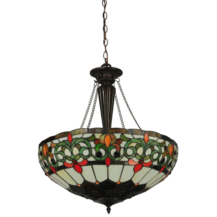 3 - Light Mahogany Bronze Unique/Statement Pendant