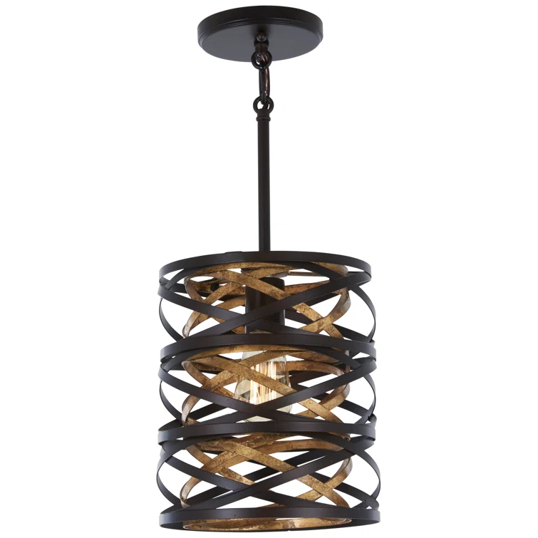 Minka Lavery - Vortic Flow - 1 Light Mini Pendant in Contemporary Style - 10