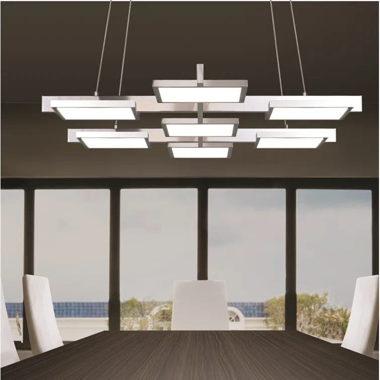 SONNEMAN Guban 7 - Light LED Kitchen Island Pendant