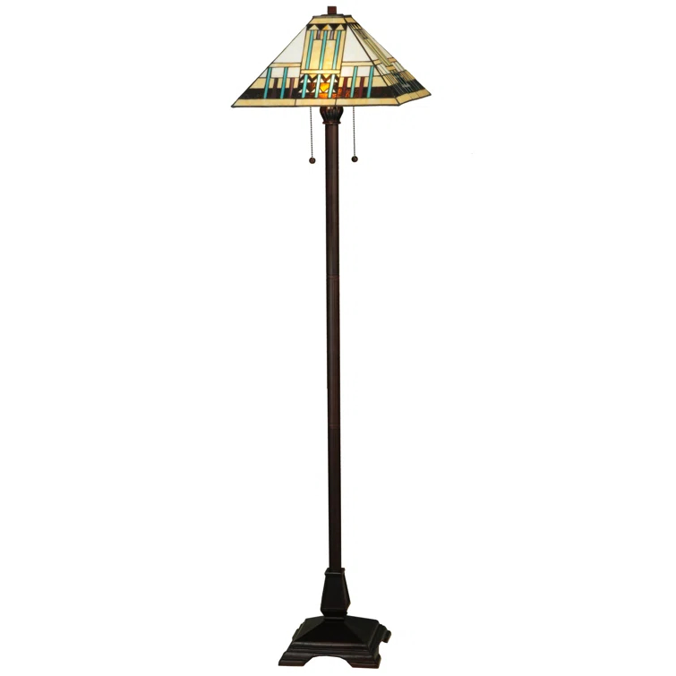 Meyda Lighting 62'H Zaragoza Mission Floor Lamp - 138129