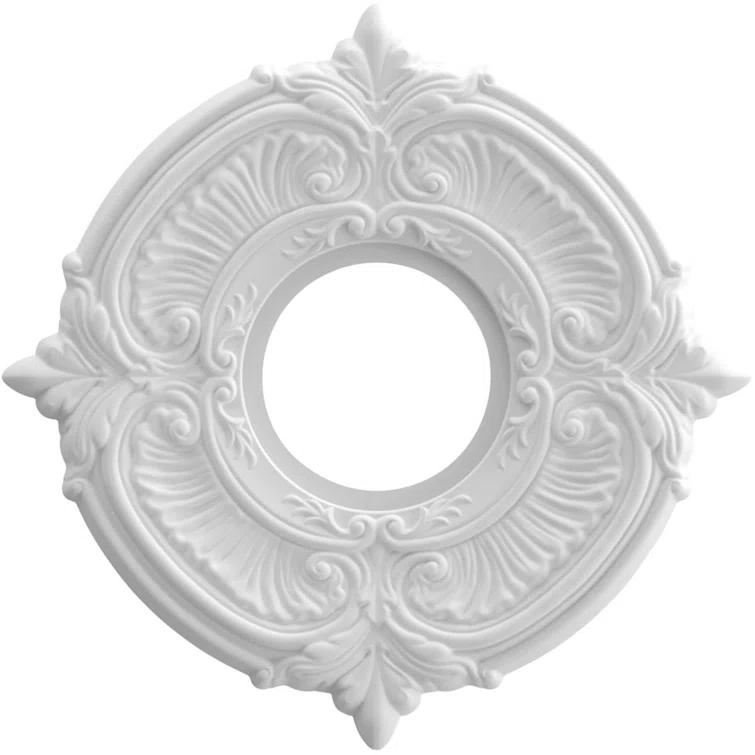 Attica Thermoformed PVC Ceiling Medallion