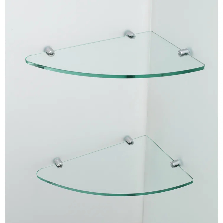 Bromley Semi-frameless Rectangle Hinged Shower Enclosure