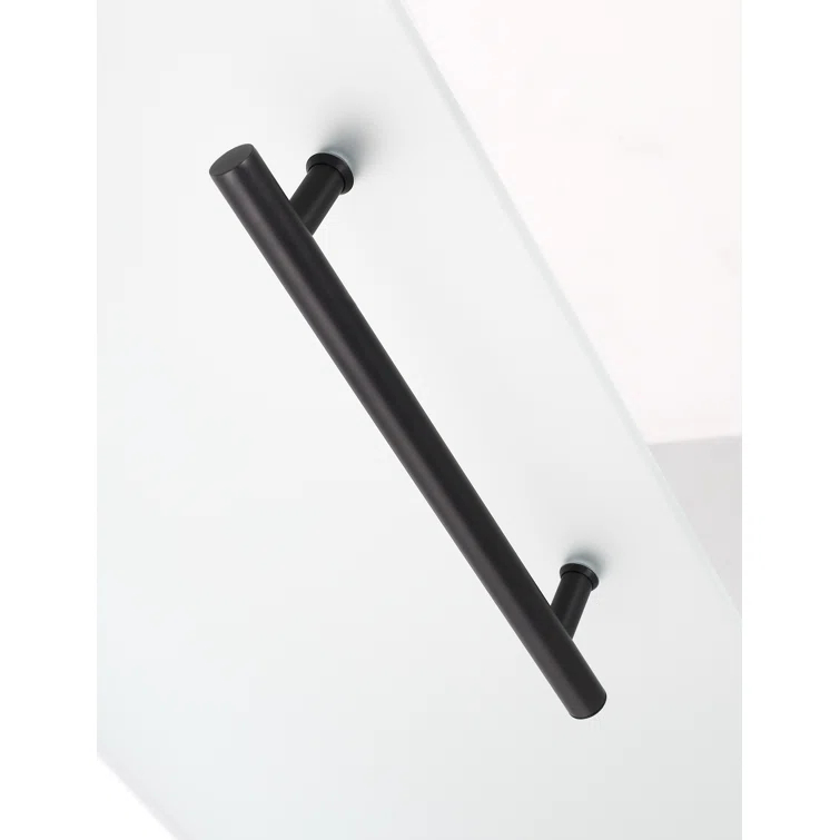 Belmore GS 37.25" - 38.25" W x 72" H Hinged Frameless Shower Door