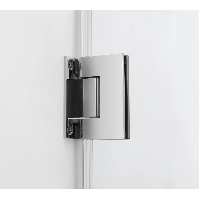 Bromley Semi-frameless Rectangle Hinged Shower Enclosure