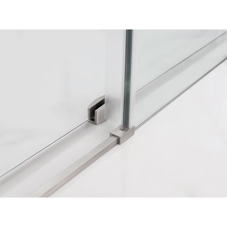 Coraline 48" x 75" Single Sliding Frameless Shower Door