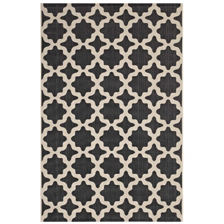 Modway Cerelia Moroccan Trellis Indoor and Outdoor Area Rug