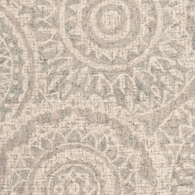 Salerna Hand Tufted Wool Abstract Rug
