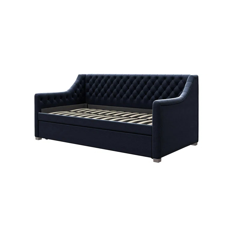 Monarch Hill Ambrosia Upholstered Daybed with Trundle