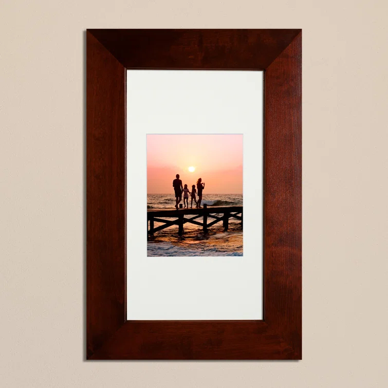 Recessed Picture Frame Door Medicine Cabinet with 3 Adjustable Shelves