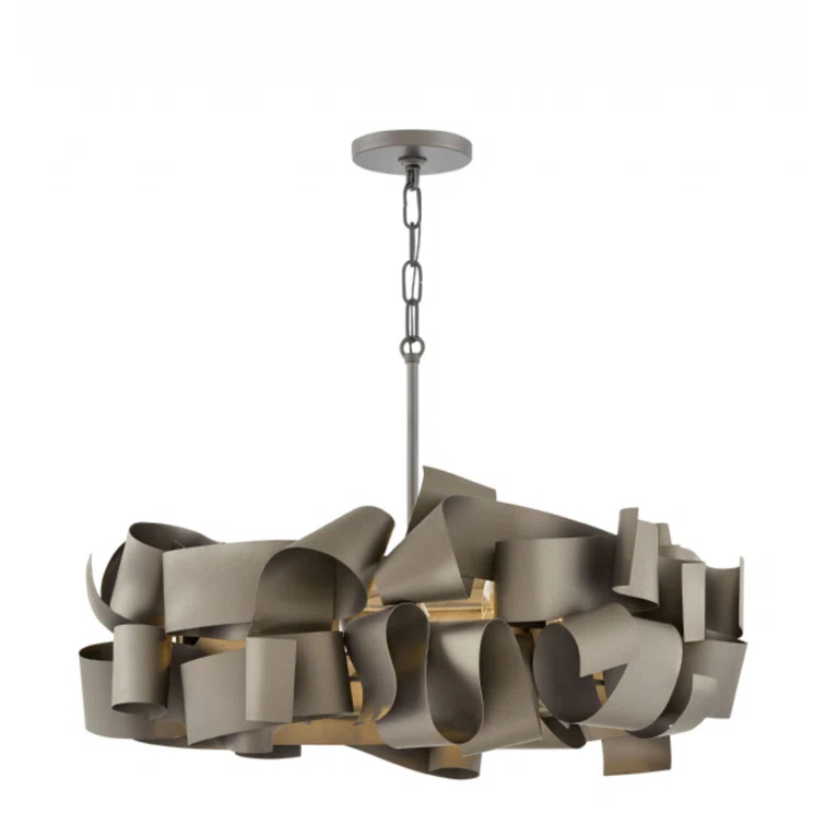 Delfina Five-Light Chain-Hung Modern Chandelier