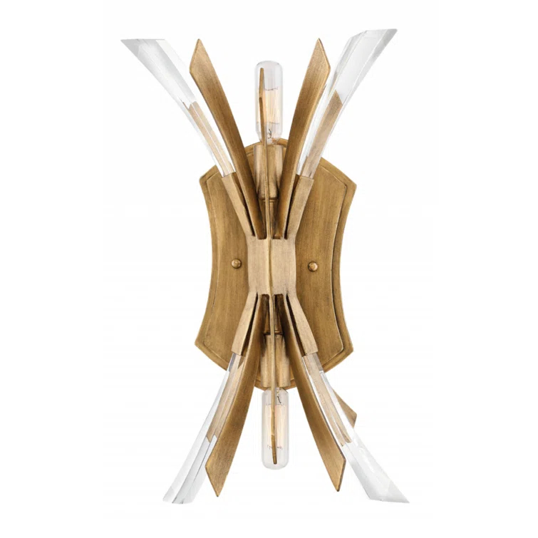 Vida Steel Flush Mounted Sconce