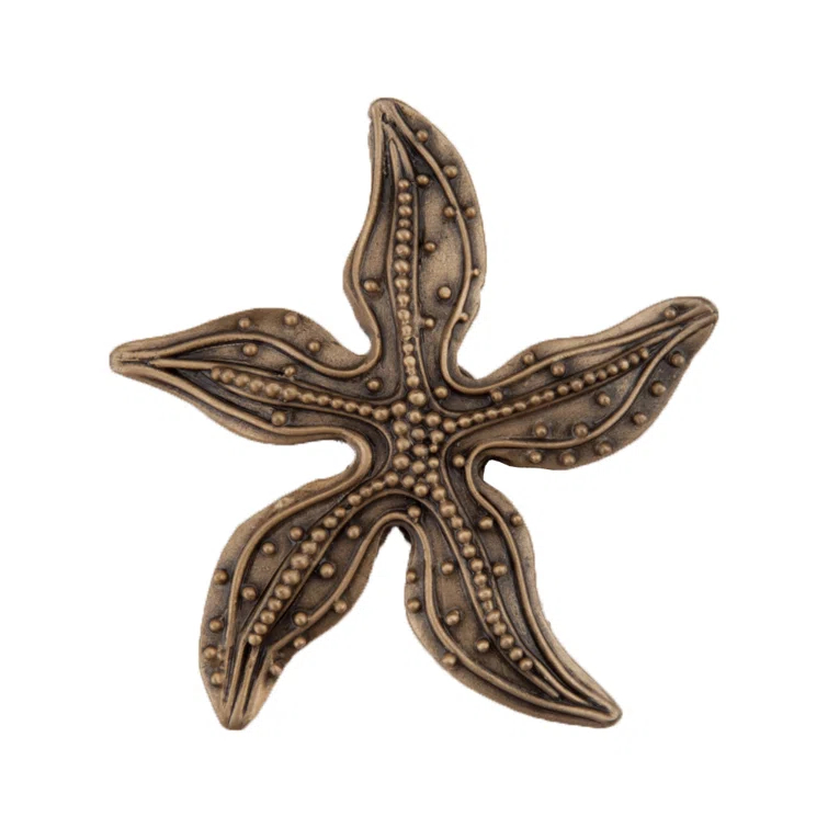 Beaded Starfish Cabinet Knob