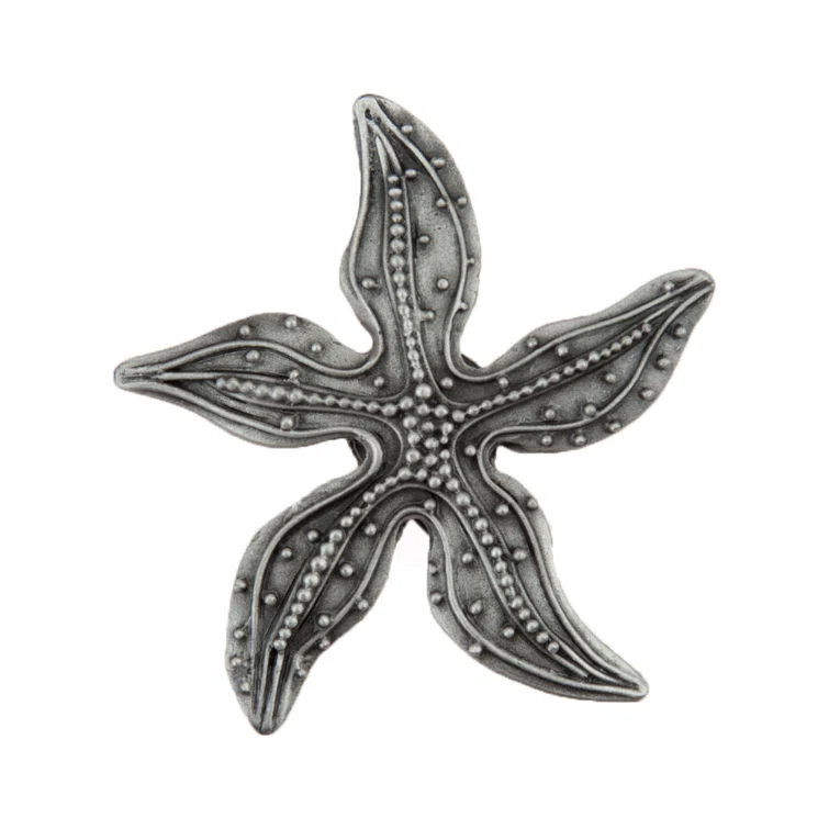 Acorn Beaded Starfish Cabinet Knob