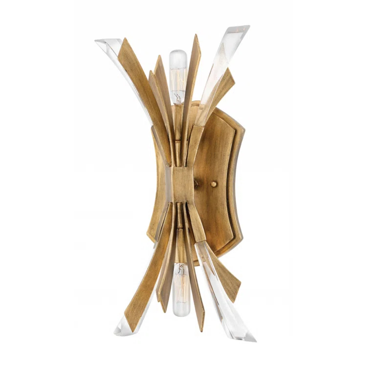 Vida Steel Flush Mounted Sconce