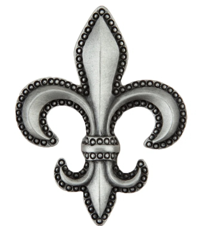 Fleur-De-Lis Cabinet Knob