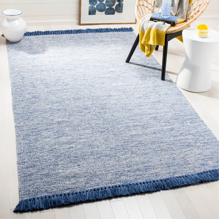 Waloo Hand Woven Cotton Chevron Rug
