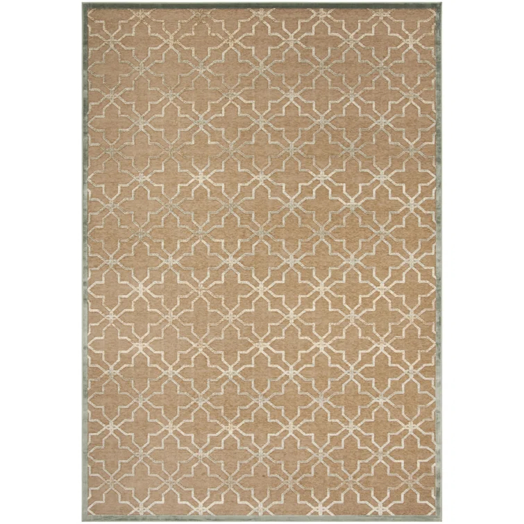 Star Gradient Martha Stewart Viscose Pile Geometric Rug