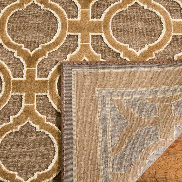 Martha Stewart Martha Stewart Hand Tufted Viscose Pile Geometric Rug