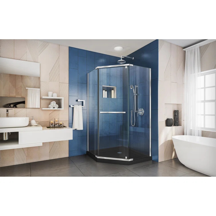 DreamLine Prism 36" W x36" D x 74.75" HFrameless Neo-Angle Shower Enclosure