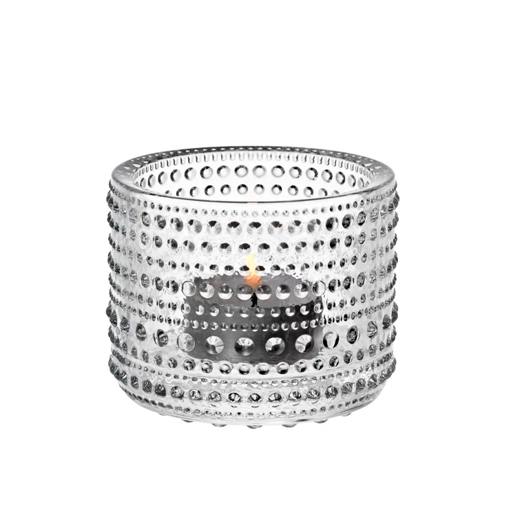 Kastehelmi 2.52" Glass Tabletop Votive