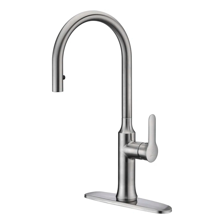 ANZZI KF-AZ1068BN ANZZI Cresent Series Pull Down Kitchen Faucet