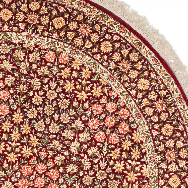 Royal Kerman 100% Wool Pile Floral Rug