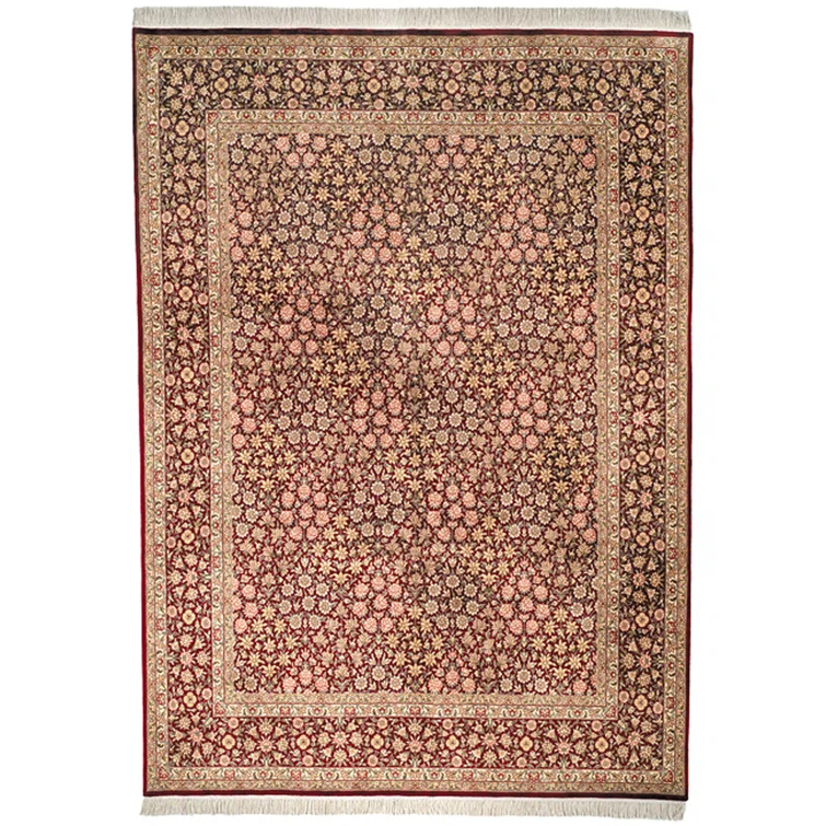 Royal Kerman 100% Wool Pile Floral Rug