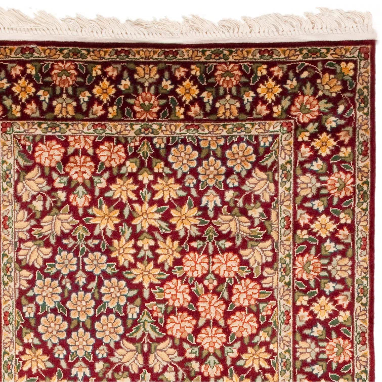 Royal Kerman 100% Wool Pile Floral Rug