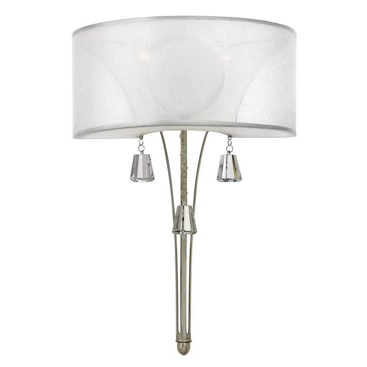 Fredrick Ramond Lighting - Mime-Two Light Wall Sconce-14 Inches Wide by 20.5