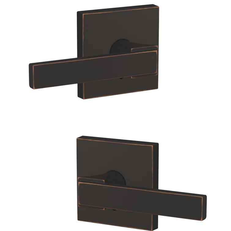 Custom Northbrook Non-Turning Lever with Collins Trim