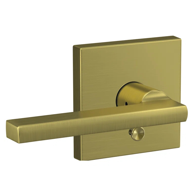 Custom Latitude Hall-Closet and Bed-Bath Lever with Collins Trim