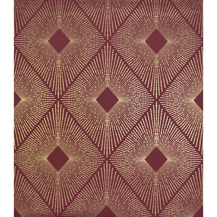 Antonina Vella Modern Metals Modern Geometric Wallpaper