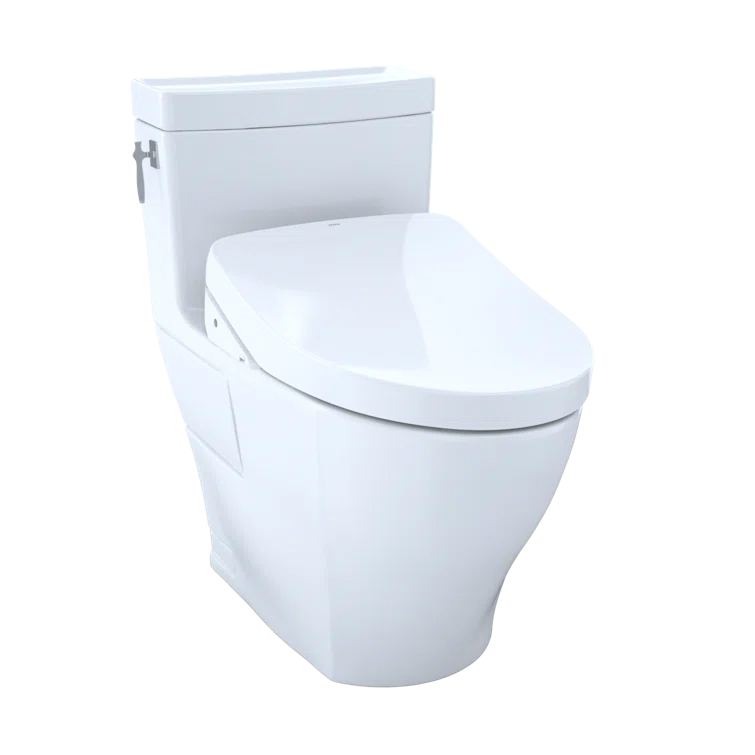 TOTO MW6263046CEFG#01 Aimes® 1.28 GPF Elongated One-Piece Toilet with S500e Electronic Bidet Seat
