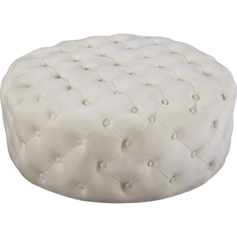 Plattsburgh Velvet Ottoman
