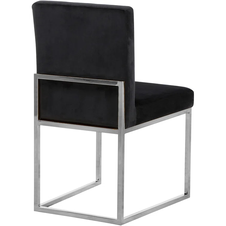 Amberdawn 18.5'' H Velvet Upholstered Side Chair