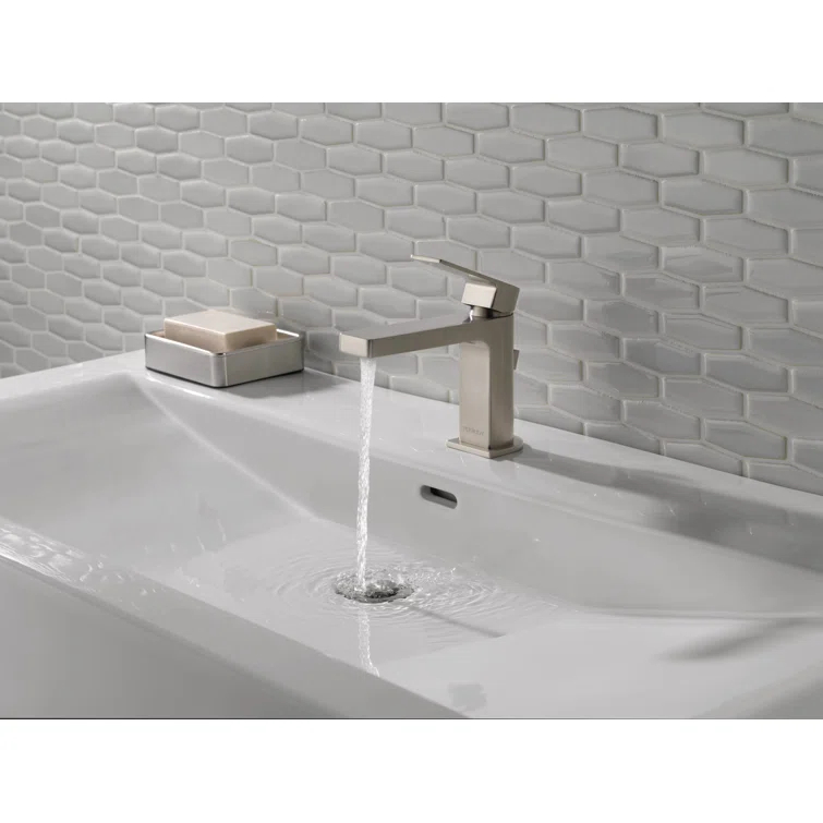 Xander Single-Hole Bathroom Faucet with Drain Assembly
