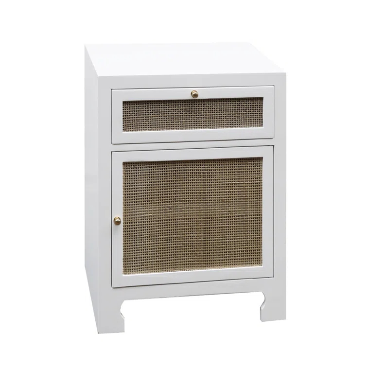 Worlds Away Ruth Solid Wood Accent Cabinet