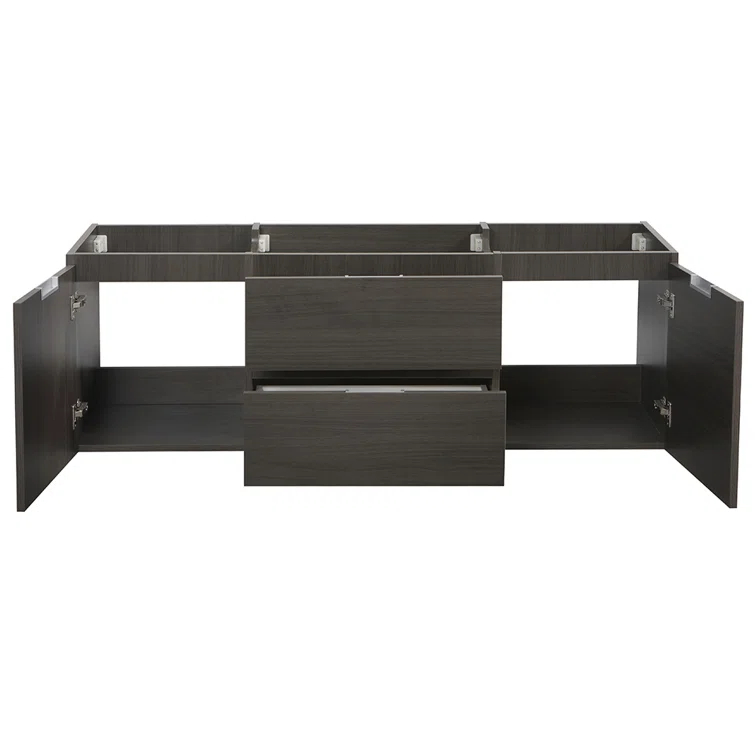 Fresca Valencia 60" Wall Mount Single Sink Bathroom Vanity Base Only (Top and Sink Not Included)